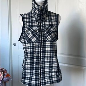 Woman’s Chap’s POLO zipper warm vest jacket coat SZ large